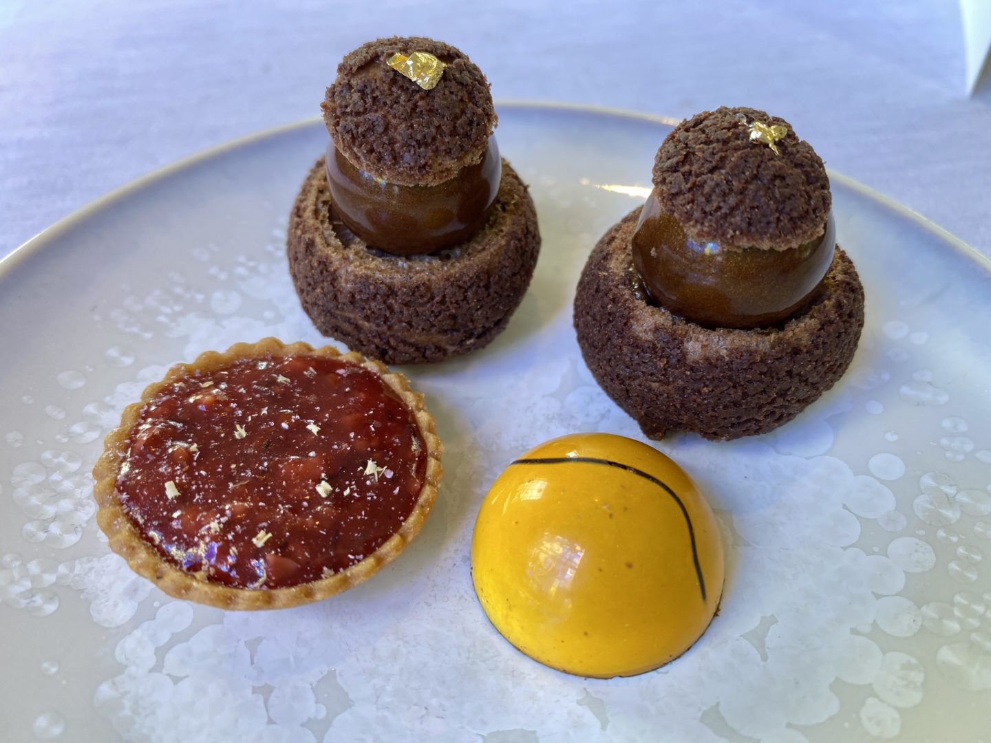 claude bosi at bibendum petit fours