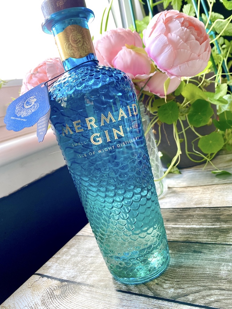 mermaid gin bottle