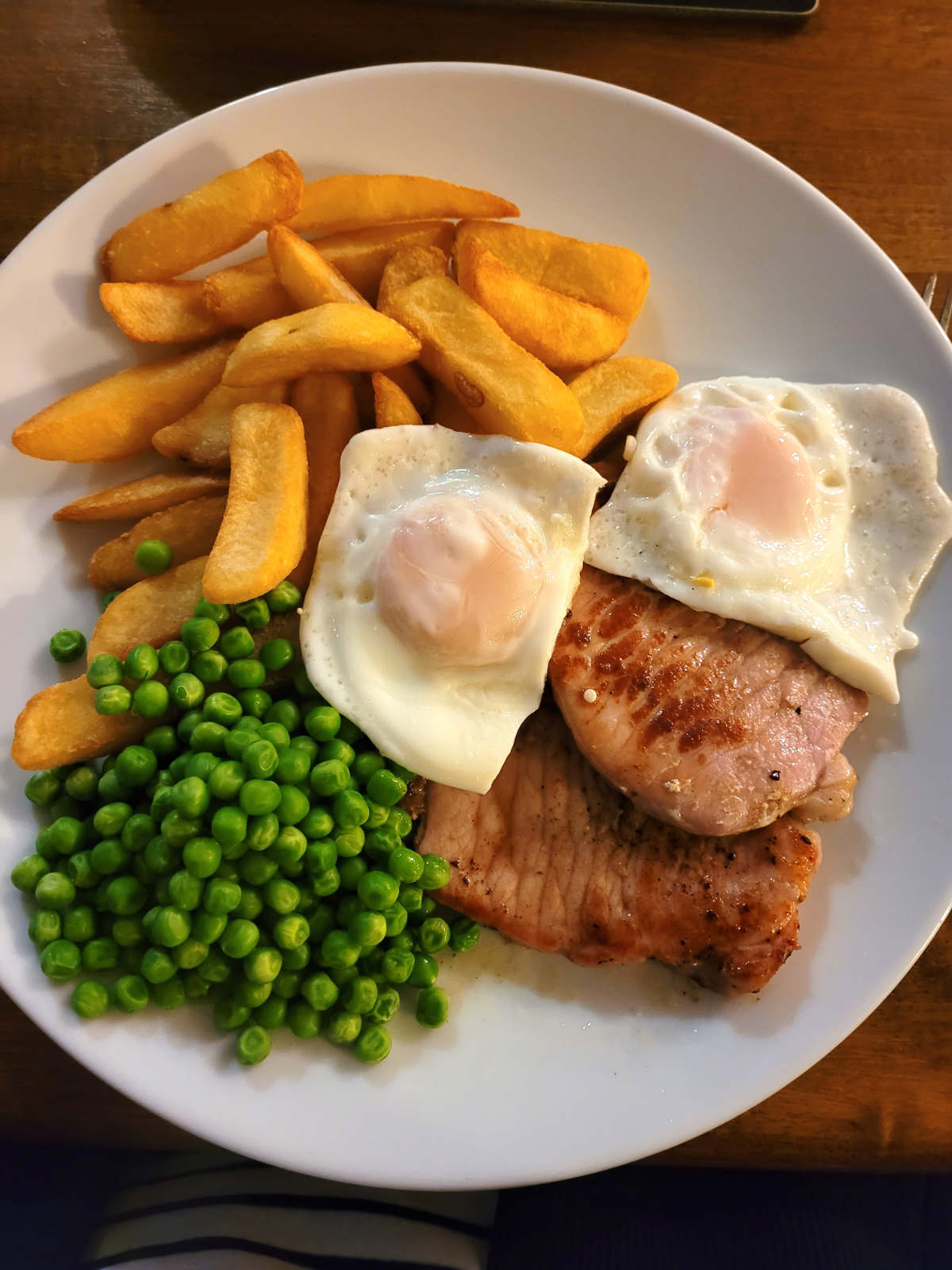 sutherland inn brora gammon egg chips