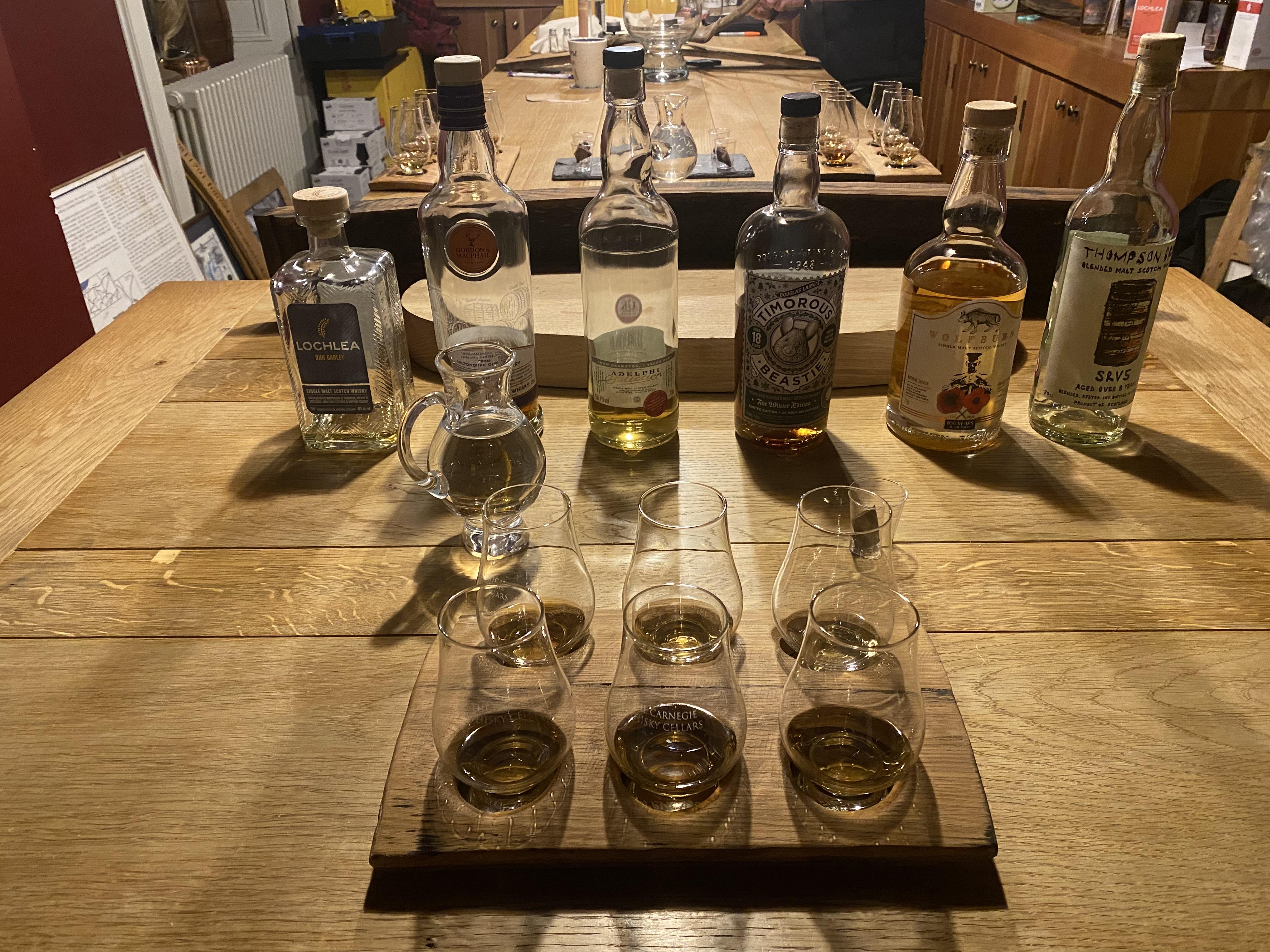 Dornoch Whisky Festival tasting