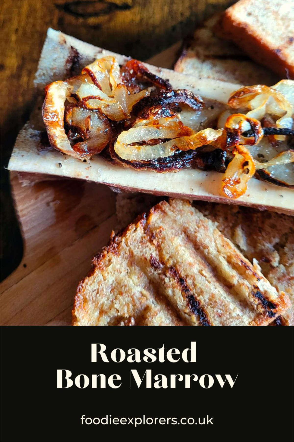 roasted bone marrow pinterest pin