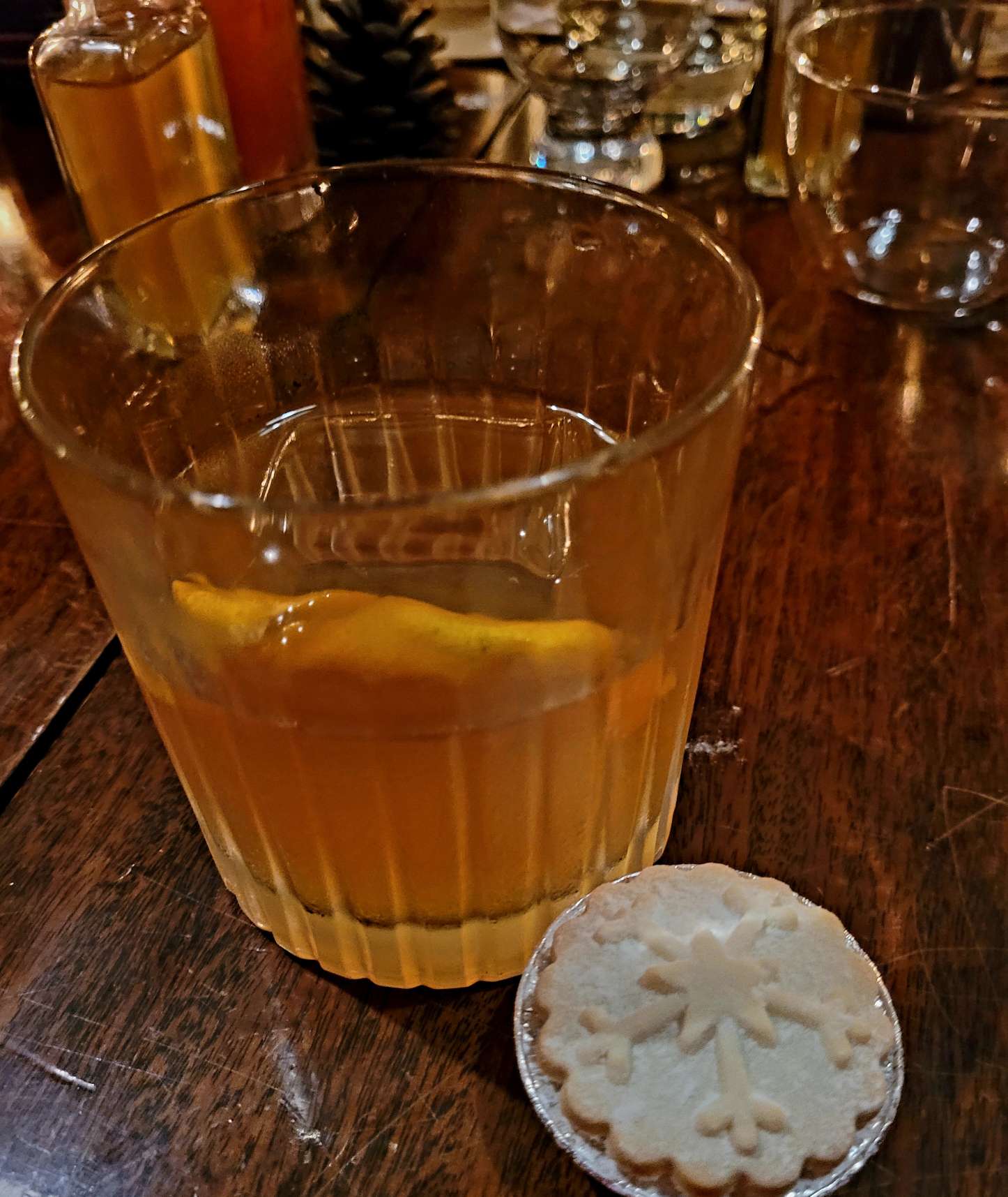 ben bracken whisky mince pie old fashioned cocktail