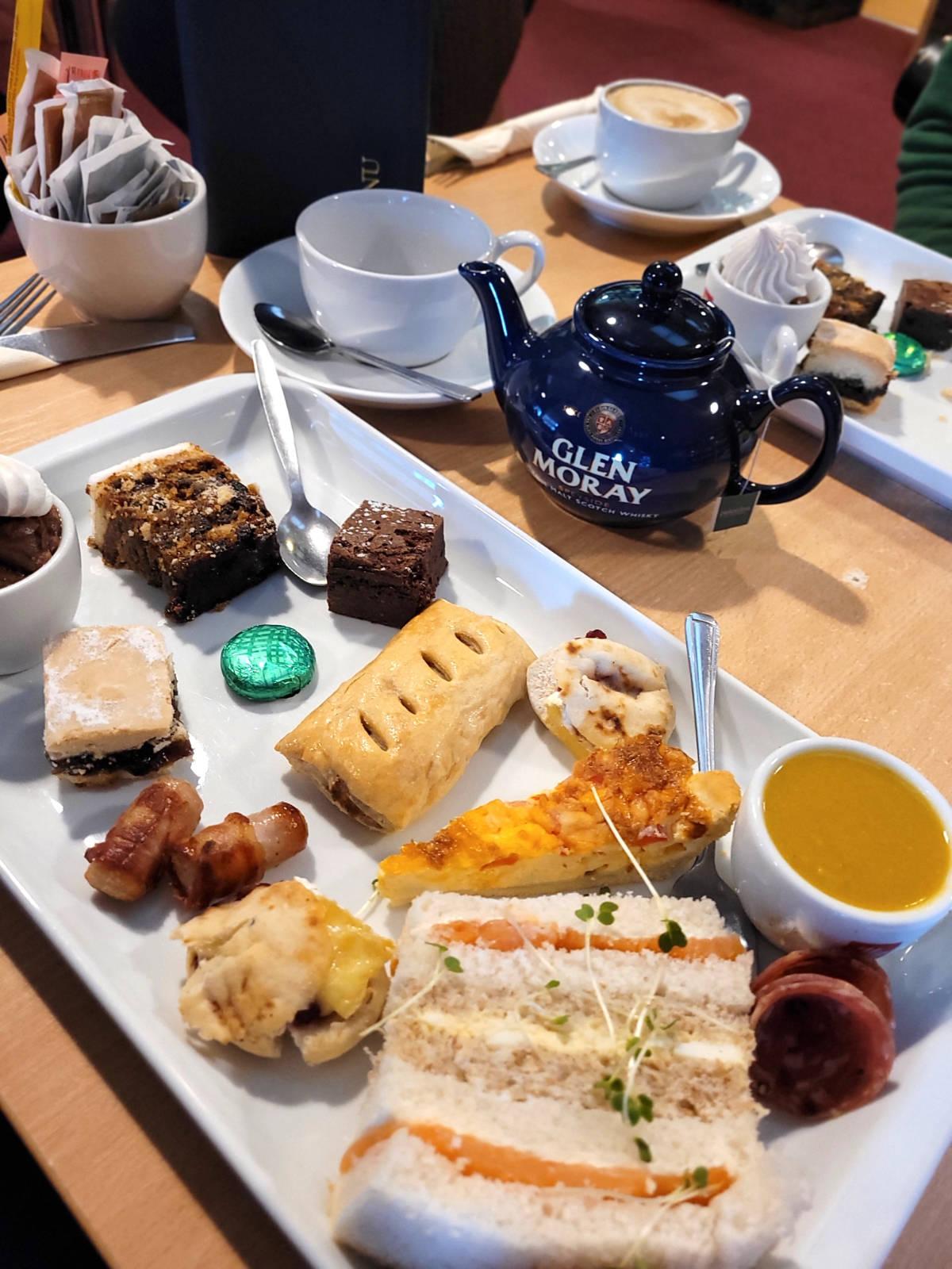 glen moray distillery plate of festiveness