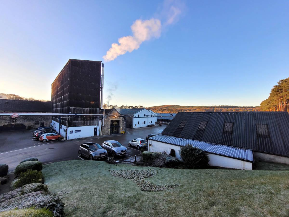 glen moray distillery view