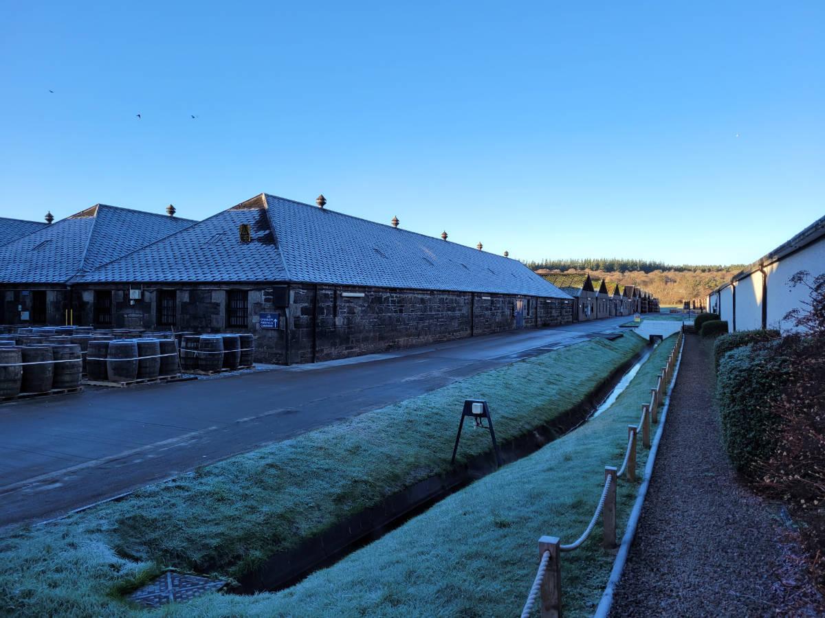 glen moray distillery warehouses