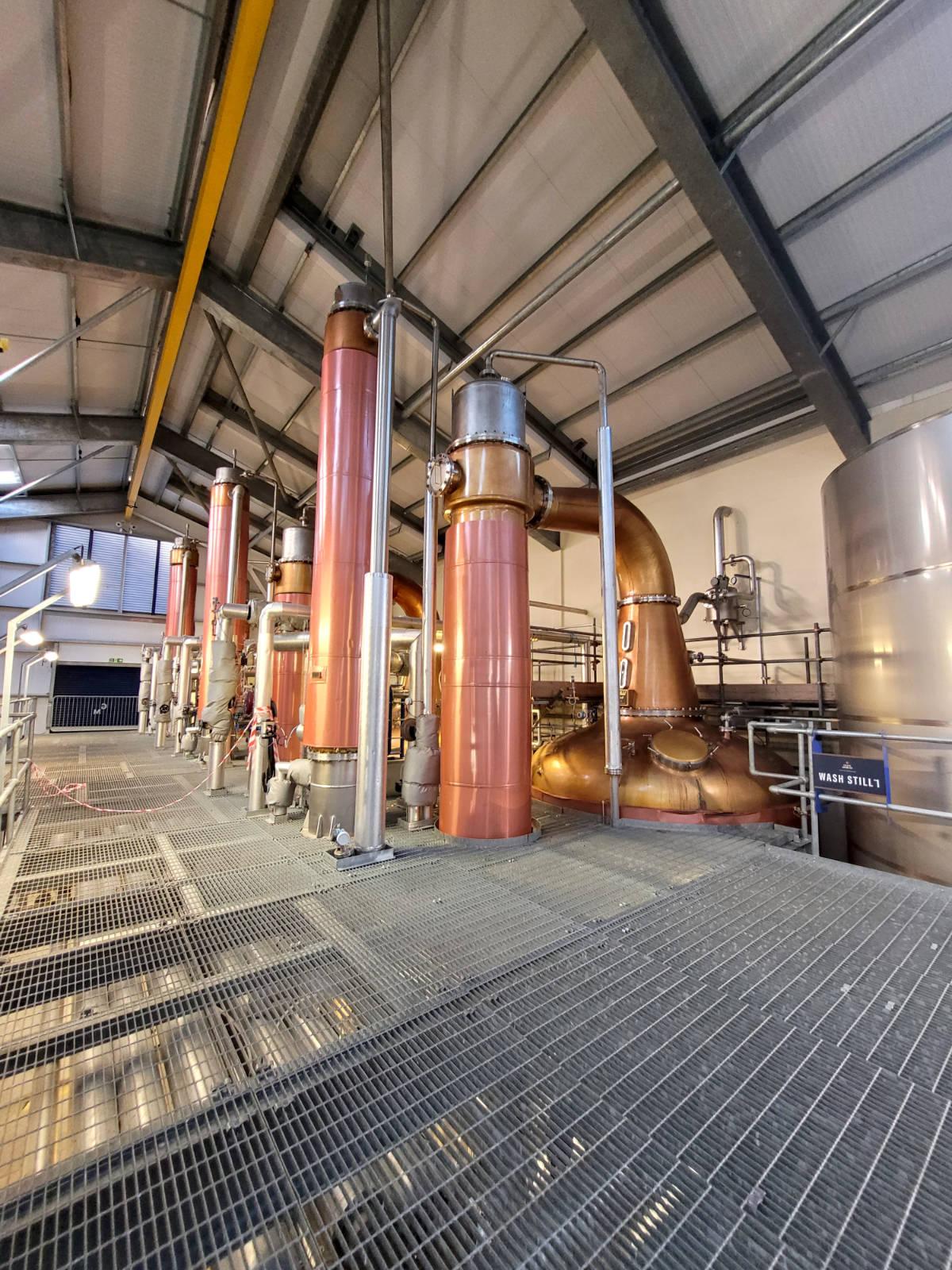 glen moray distillery wash stills