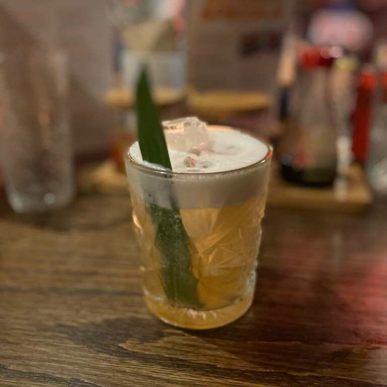 Rosa's Thai - Pineapple Kaffir Lime Sour cocktail