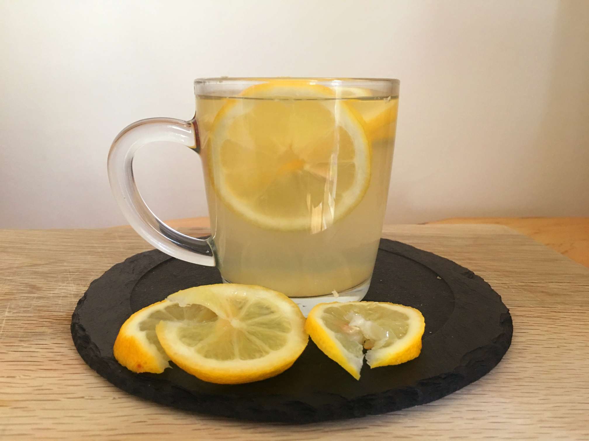 Hot Lemon and Ginger Drink