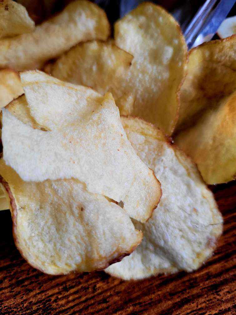 simply roasted crisps