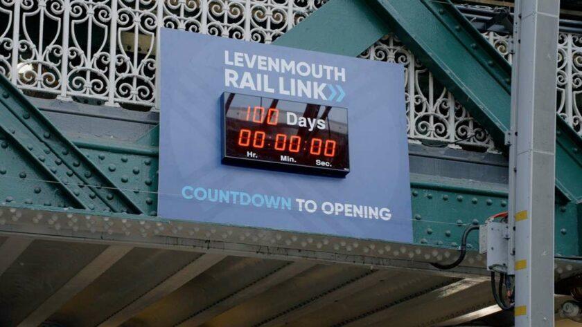 network rail leven railway countdown