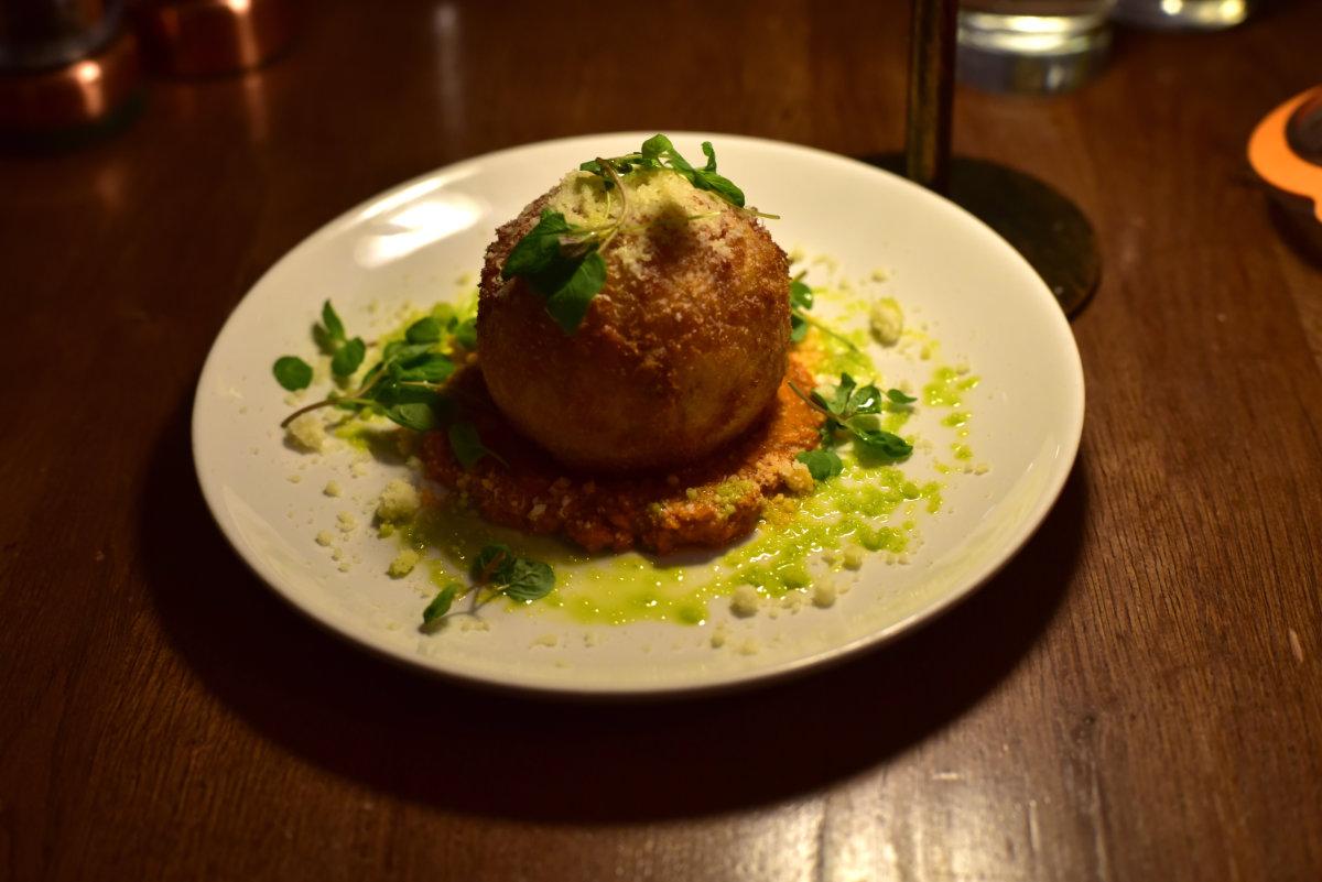 the ship inn elie starter arancini