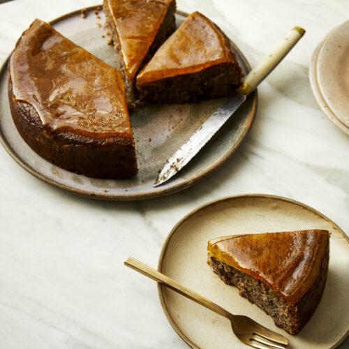 Ricotta, Hazelnut and Marmalade Choc Chip Cake