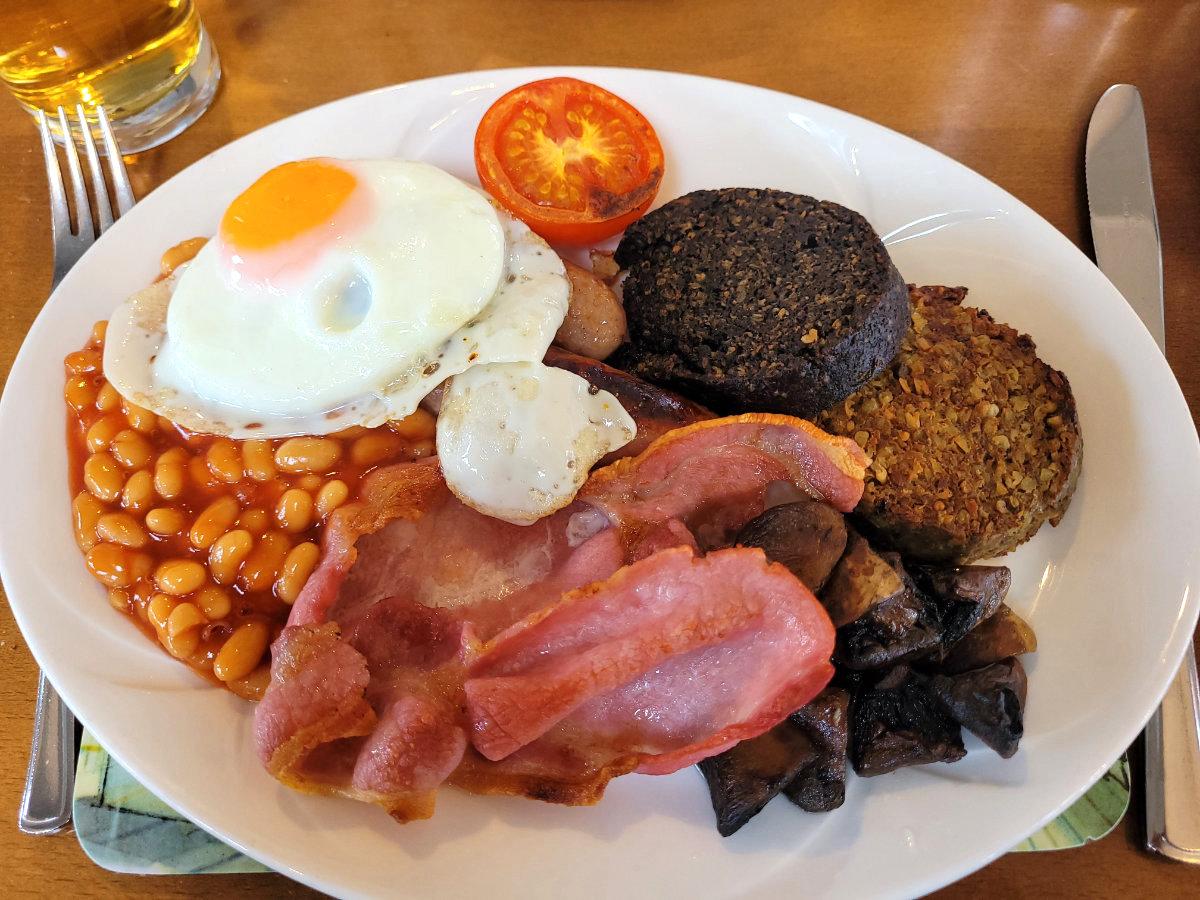 red house coupar angus full breakfast