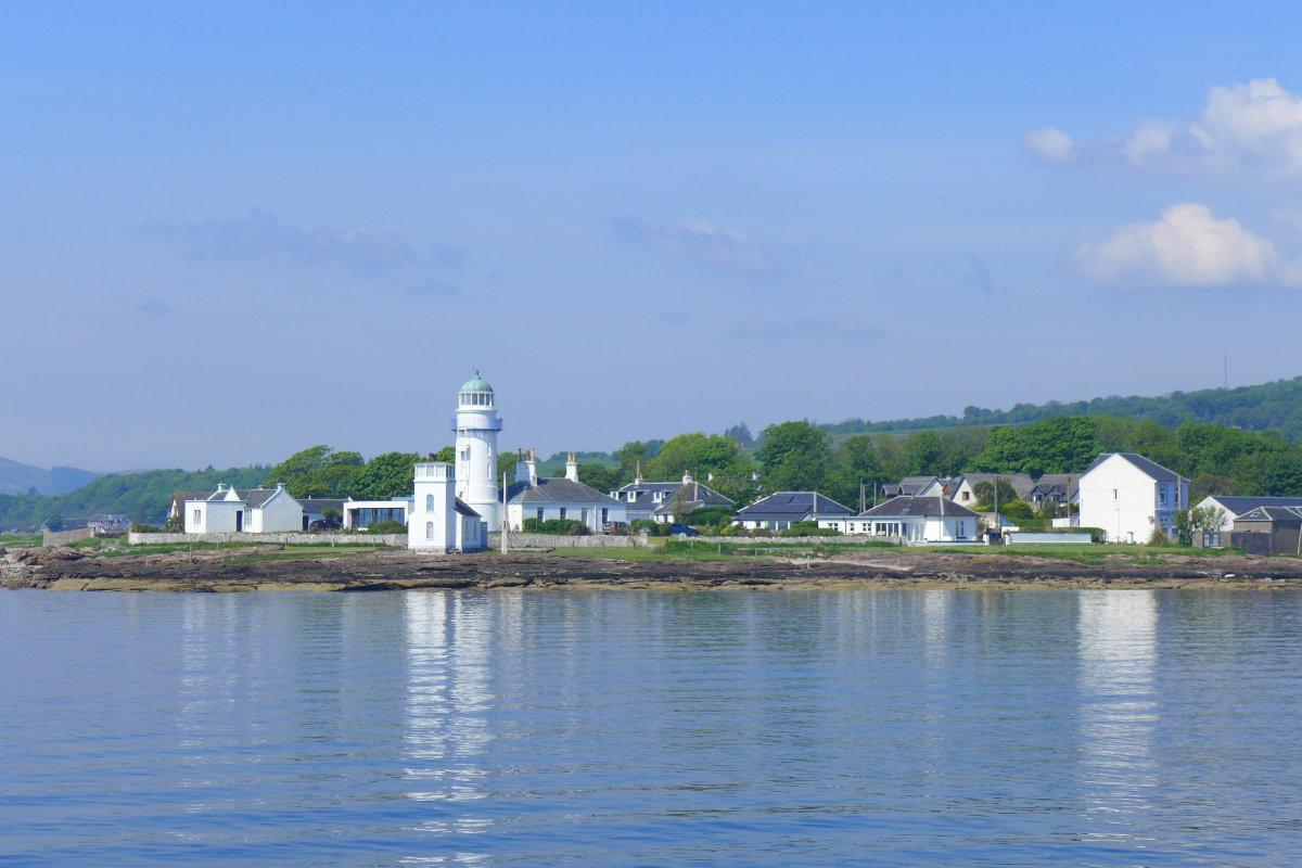 toward lighthouse