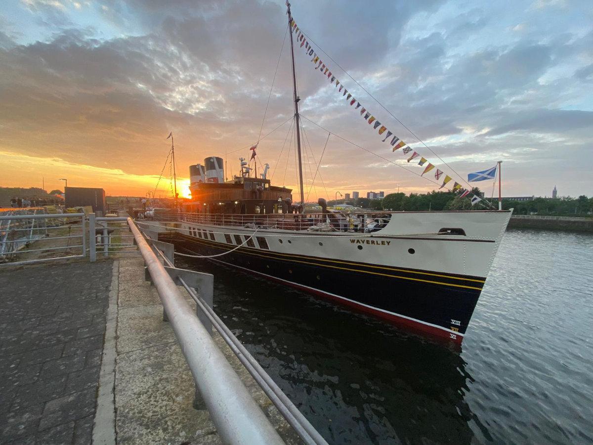 waverley at sunset