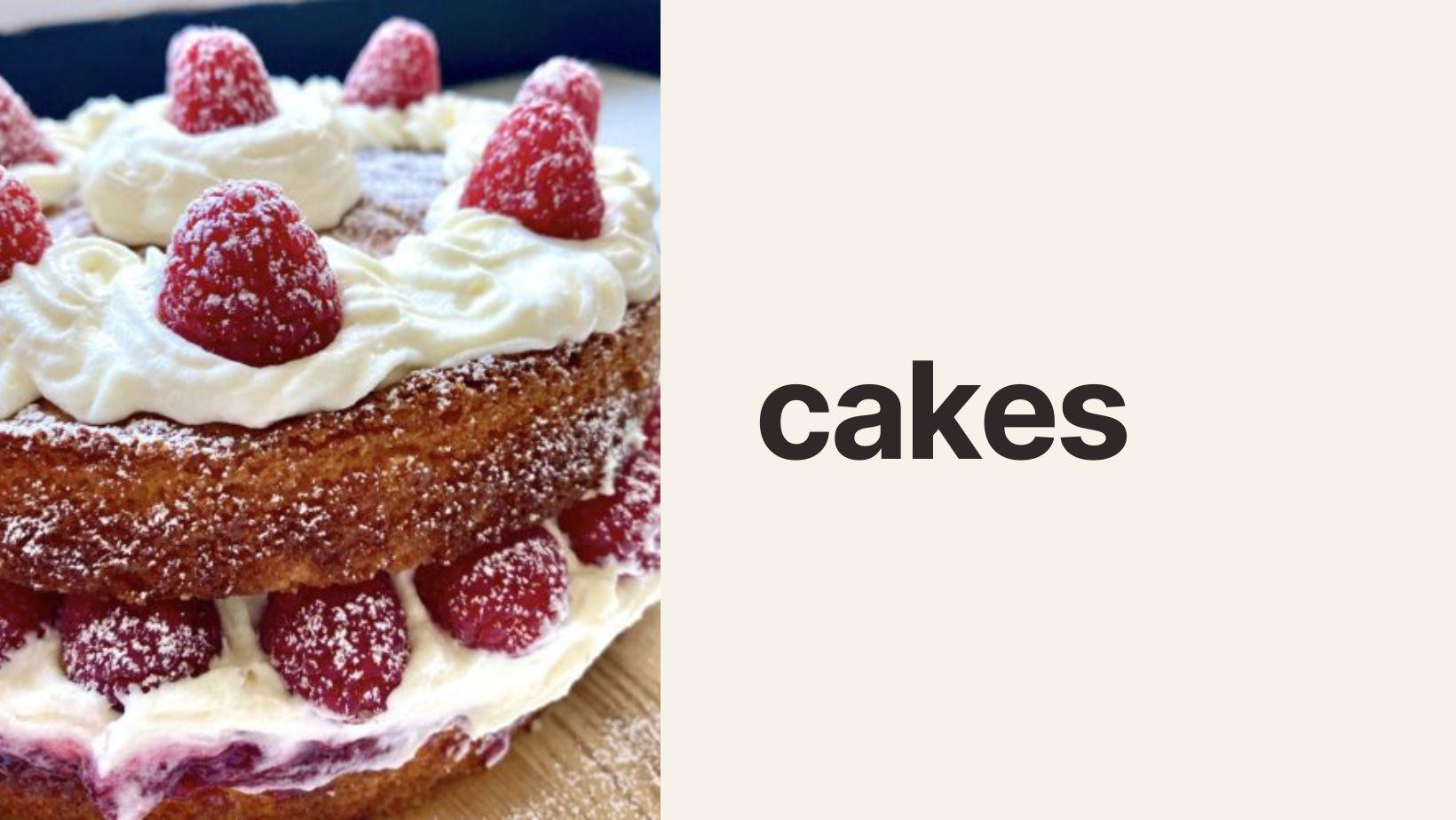 cakes page image