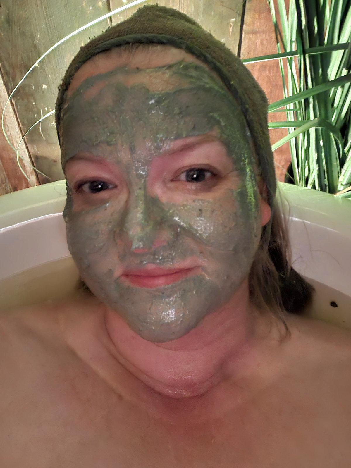 lush shrek spa face mask