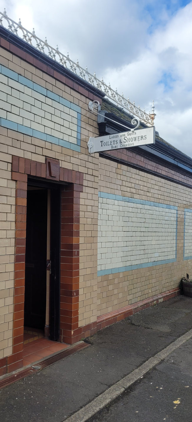 rothesay victorian toilets outside