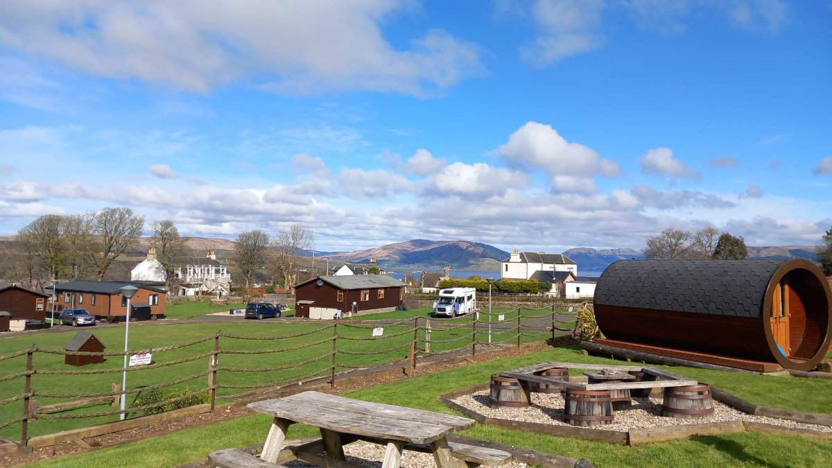 roseland caravan park rothesay