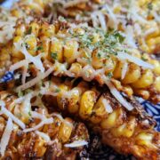 quick and easy air fryer corn ribs