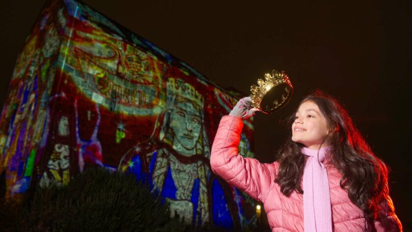 Castle of Light at Edinburgh Castle