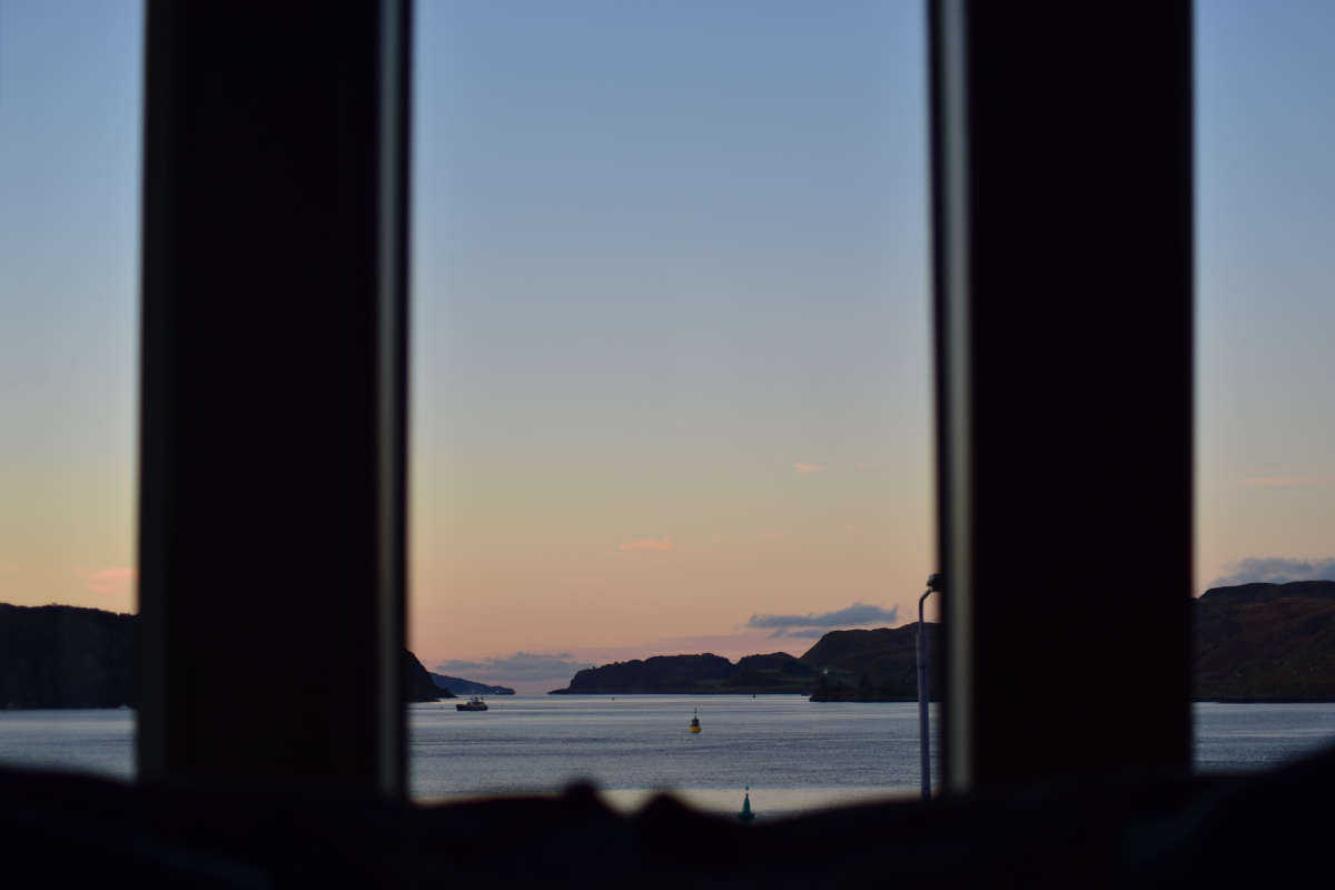 Oban Bay Hotel - view from bedroom