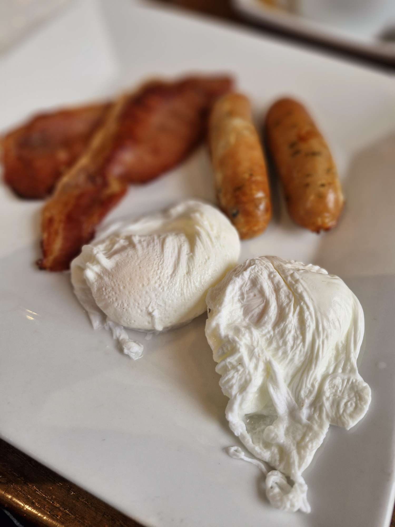 the Lamlash Bay Hotel breakfast 