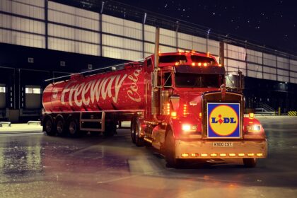 lidl christmas truck