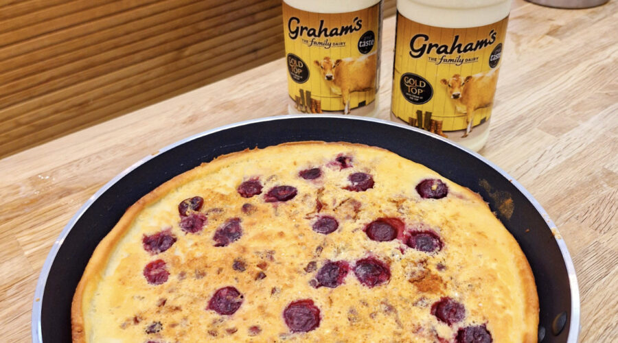 grahams gold top clafoutis noel recipe