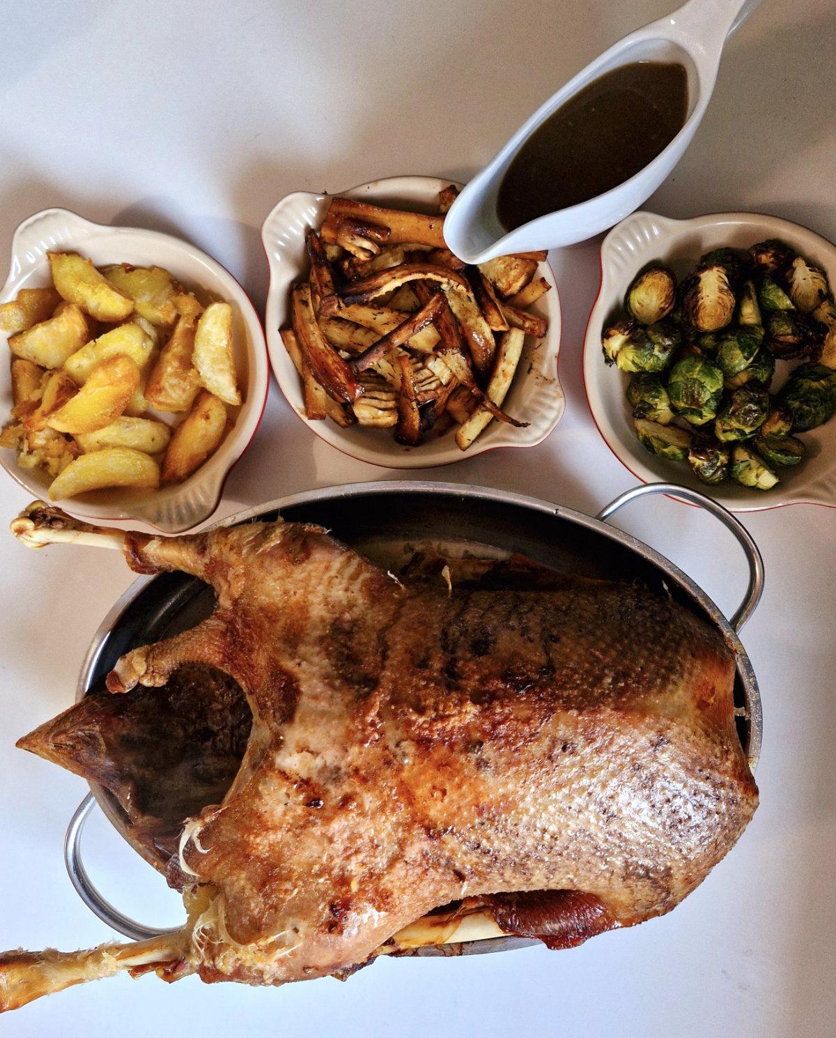 Gressingham Free Range Roast Goose recipe