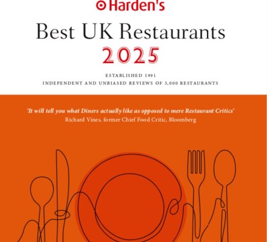 Hardens Best UK Restaurants 2025 Cover image