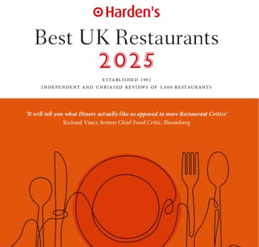 Hardens Best UK Restaurants 2025 Cover image