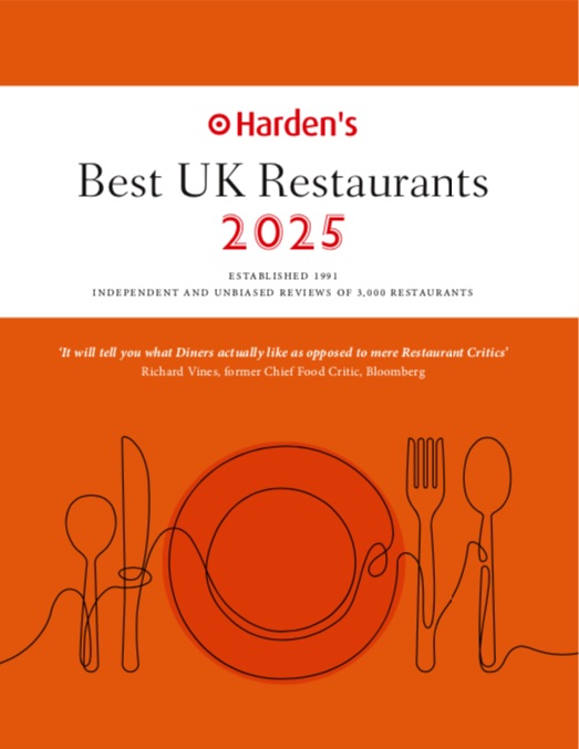 Hardens Best UK Restaurants 2025 Cover image