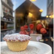 Hazelnut & Sourdough Breadcrumb Frangipane topped Mince Pies by Twelve Triangles