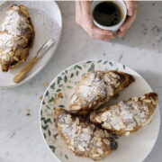 blackberry frangipane croissants