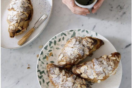 blackberry frangipane croissants