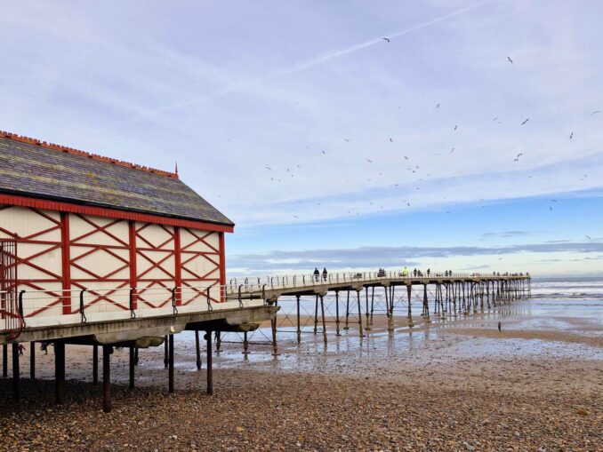 Saltburn pier yorkshire