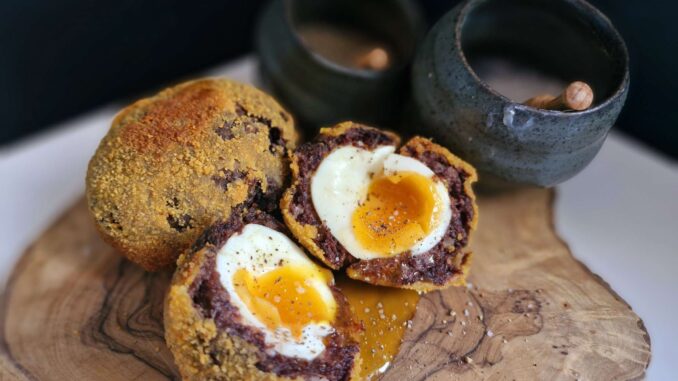 black pudding scotch eggs recipe